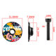 Bicycle creative bowl set cover aluminum alloy