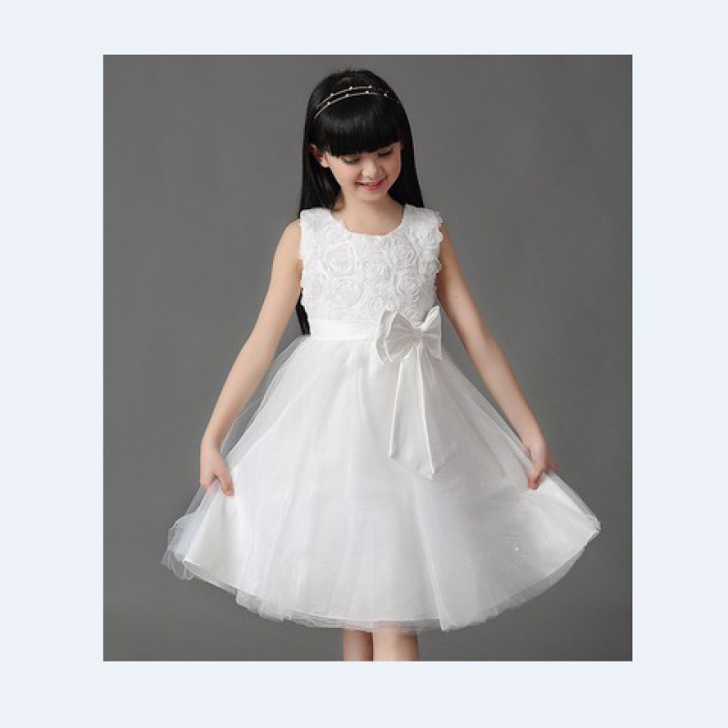 儿童女童公主裙夏装连衣裙演出服 休索格婚纱