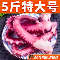 Extra-large crisp squid to be fresh and fresh 8-claw fish frozen octopus foot fresh footed seafood aquaculture octopus to be ready-to-eat