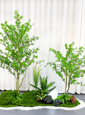 仿真吊钟树绿植室内假植物马醉木大型盆栽客厅装饰落地摆件生花