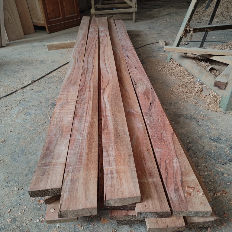 荔枝木板木方方条定制可以做条案板 手工制作木板料凳脚料 红木料 - 图3