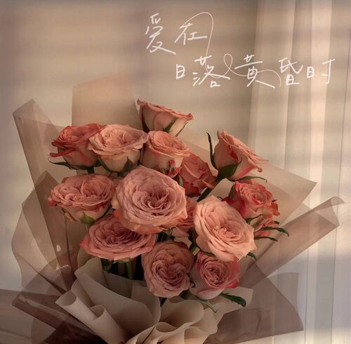 卡布奇诺玫瑰花巧克力泡泡鲜花云南斗南全国直发玫瑰混搭花束水养 - 图0