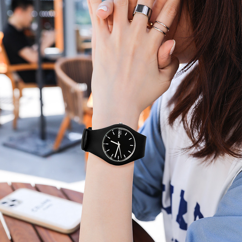 女款学生潮流休闲小众轻奢气质手表 莱宾吉国产腕表