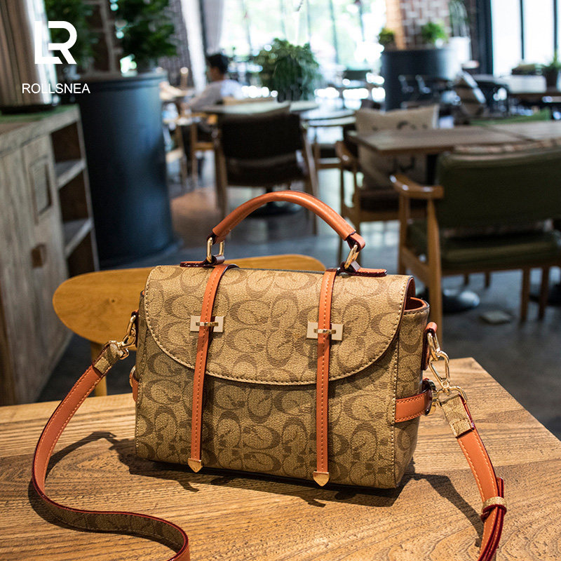 rollsnea /劳斯尼亚夏剑桥包邮差包 劳斯尼亚女士包袋