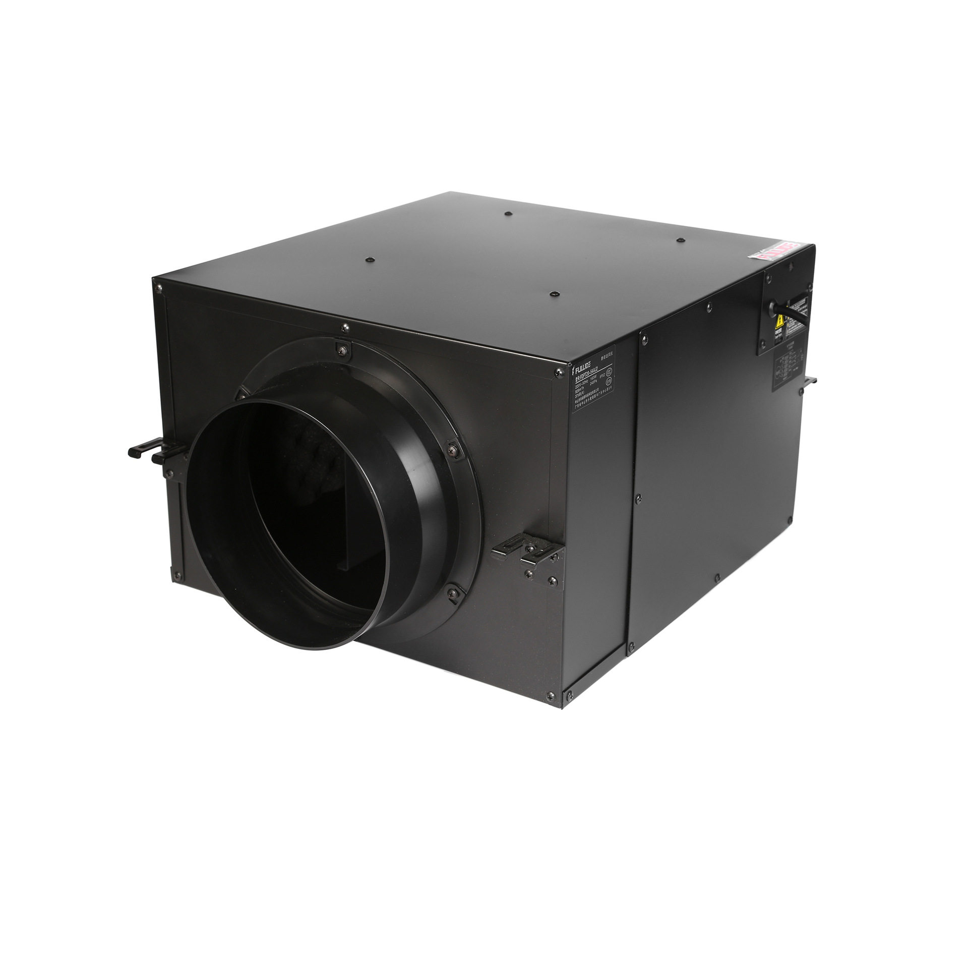 静音型箱式新风系统送风机单向流送风机新风机换气机家用管道风机