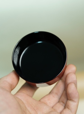一握即喜非遗大漆手工主人茶杯