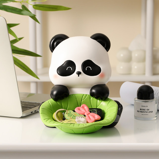 Candy desktop storage ornaments panda