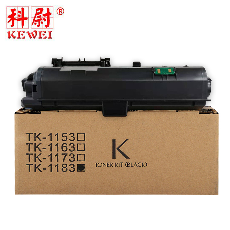 科尉 适用京瓷TK1183粉盒 M2135dn M2635dn M2735dw P2235dn P2235dw碳粉粉筒 TK1153 1183打印机墨粉盒 - 图0