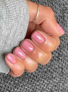 ESSIE扭扭瓶188半透兰花粉指甲油