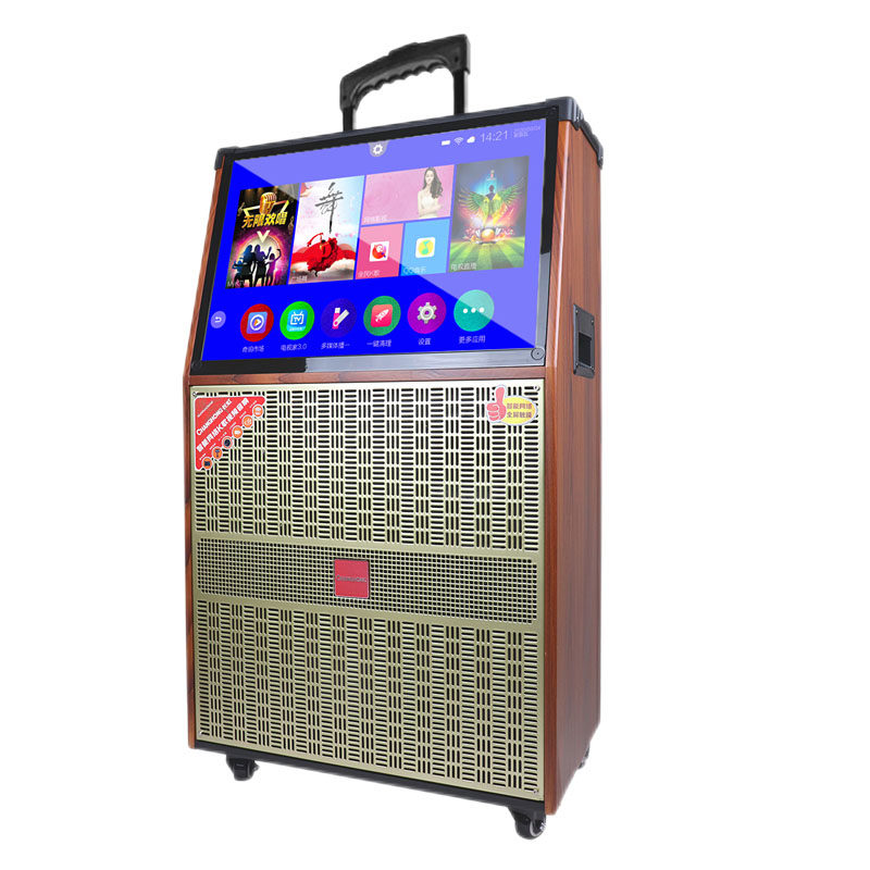 长虹卡拉ok一体机家庭ktv带播放器 长虹绿鱼KTV/卡拉OK音箱