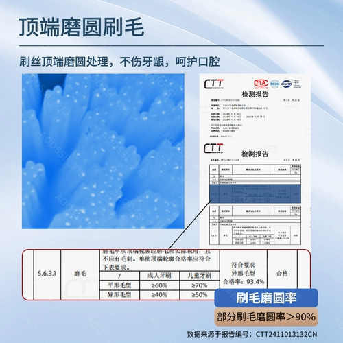 Сменная универсальная профессиональная розовая мягкая зубная щетка