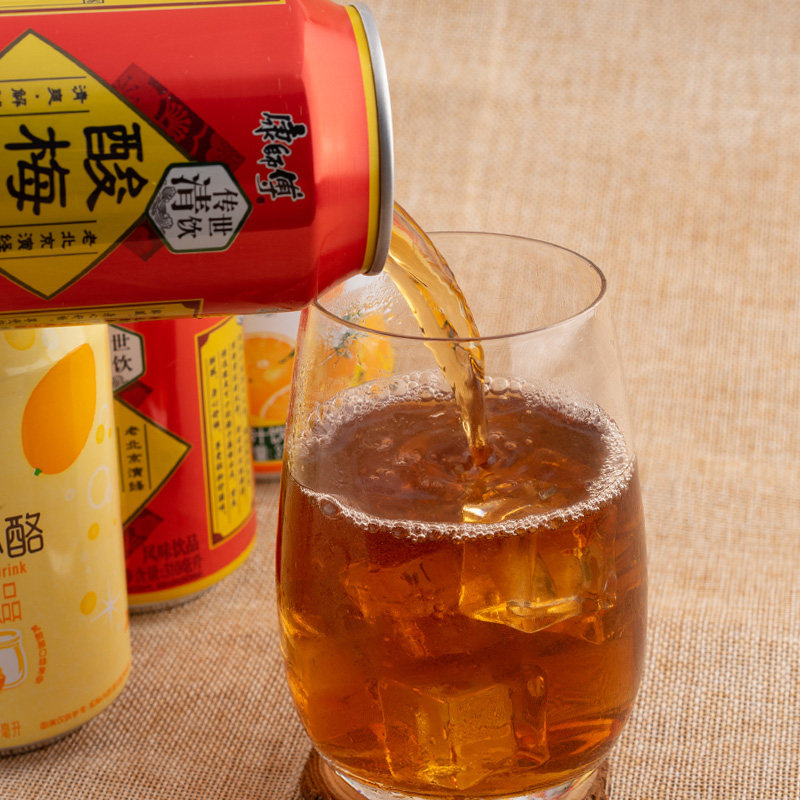康师傅310ml*8罐柚子果味冰红茶 康辉正弘食品茶饮料