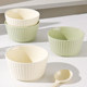 Cream style rice bowl home 2026 new high-end ceramic small bowl soup bowl plate dish set tableware