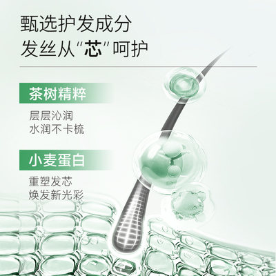 菲诗蔻巴毫叶生姜发膜柔顺发丝