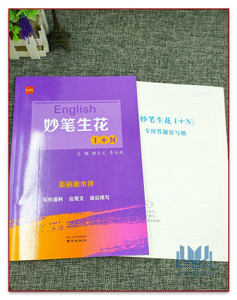 2022新版English妙笔生花1+N美丽衡水体英文书写字帖练习册高中高一高二高三年级通用英语应用文概要写作读后续写专项训练诚康文化