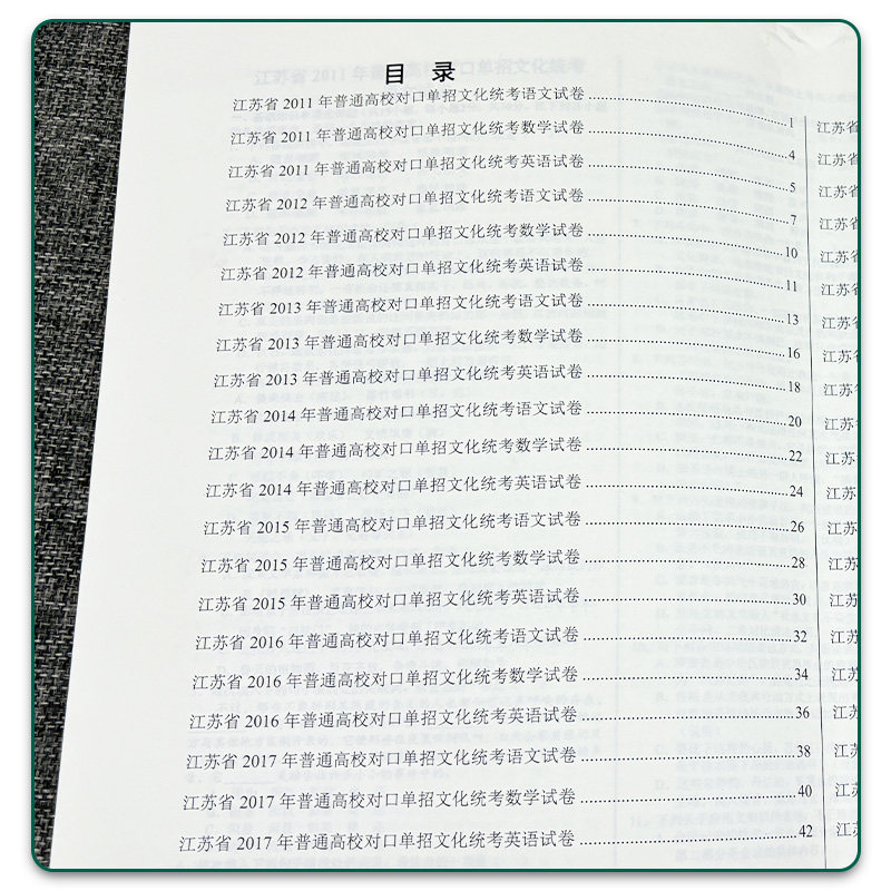 2025江苏对口单招中职生真题模拟试卷复习书教材江苏中职职教高考文化统考历年真题语文数学英语2011-2024年真题英语单词答案详解