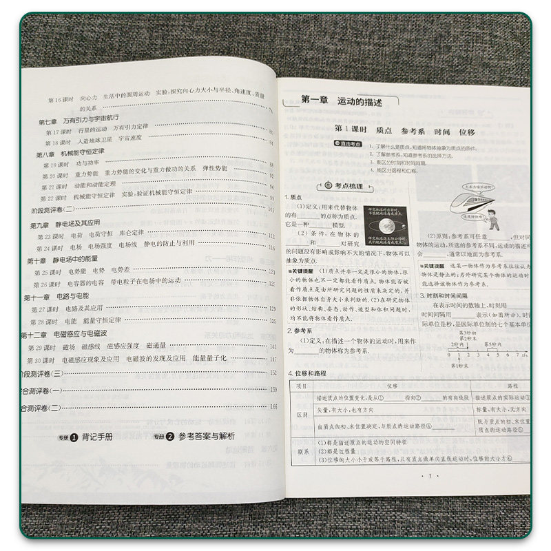 2026届春雨教育 江苏省普通高中学业水平测试 一本过物理 考点过关阶段测评模拟冲刺2套背记手册答案详解详析高二会考合格性考试