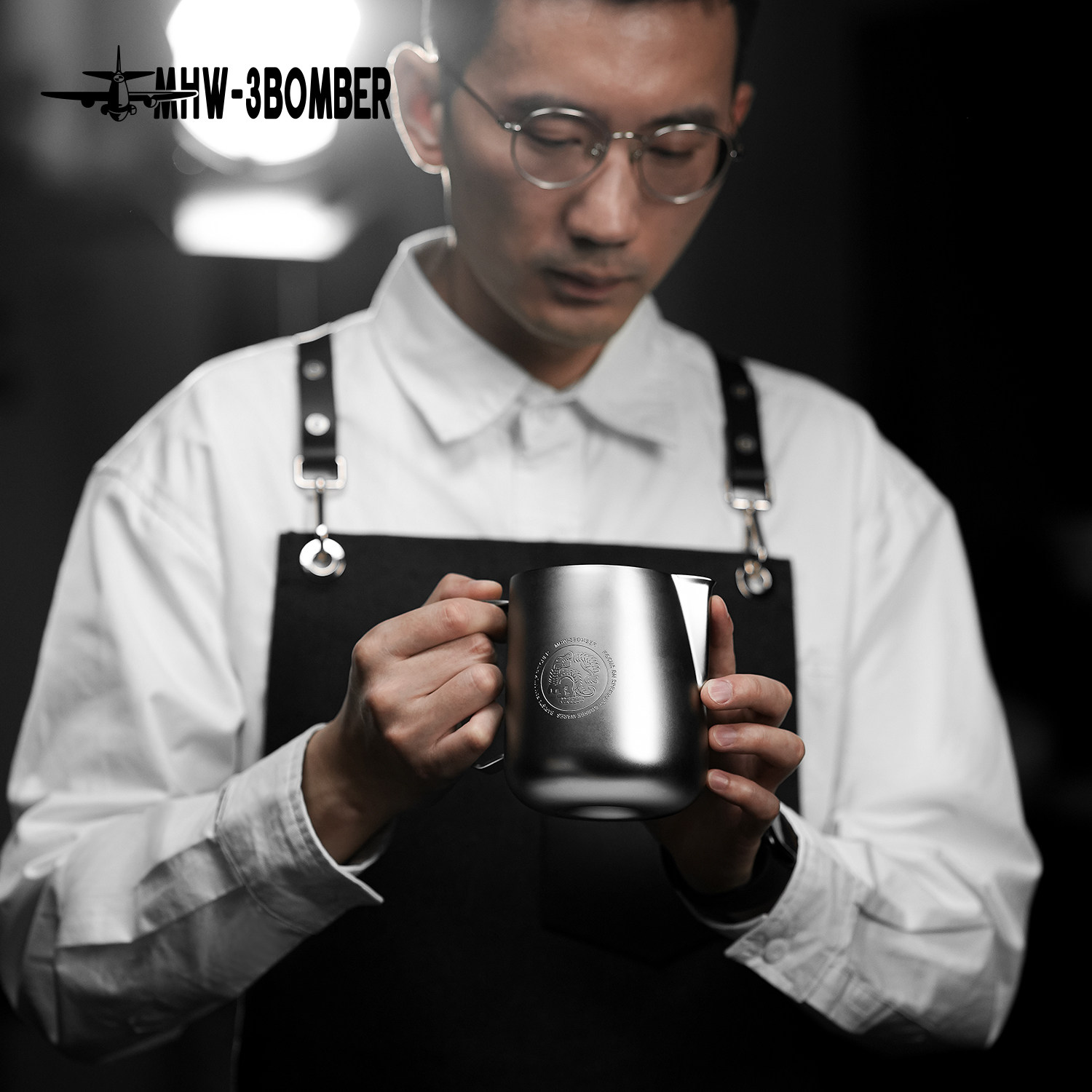 MHW-3BOMBER轰炸机FF拉花缸 梁凡咖啡拉花杯打奶缸拉花专用咖啡杯,淘宝优惠券,粉丝福利购,淘宝优惠卷