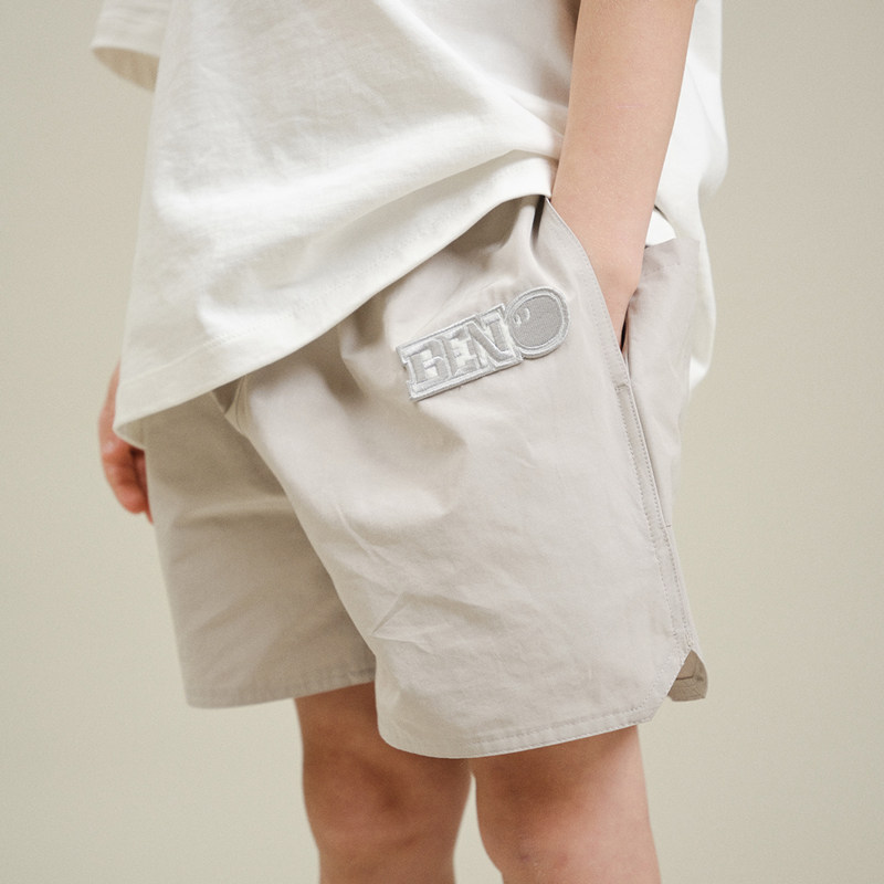 bbeeeenn棉混纺舒适运动短裤春夏新款男女中大儿童简约学院风裤子,淘宝优惠券,粉丝福利购,淘宝优惠卷