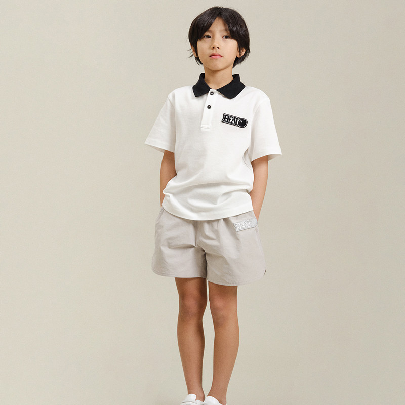 bbeeeenn棉混纺舒适运动短裤春夏新款男女中大儿童简约学院风裤子,淘宝优惠券,粉丝福利购,淘宝优惠卷