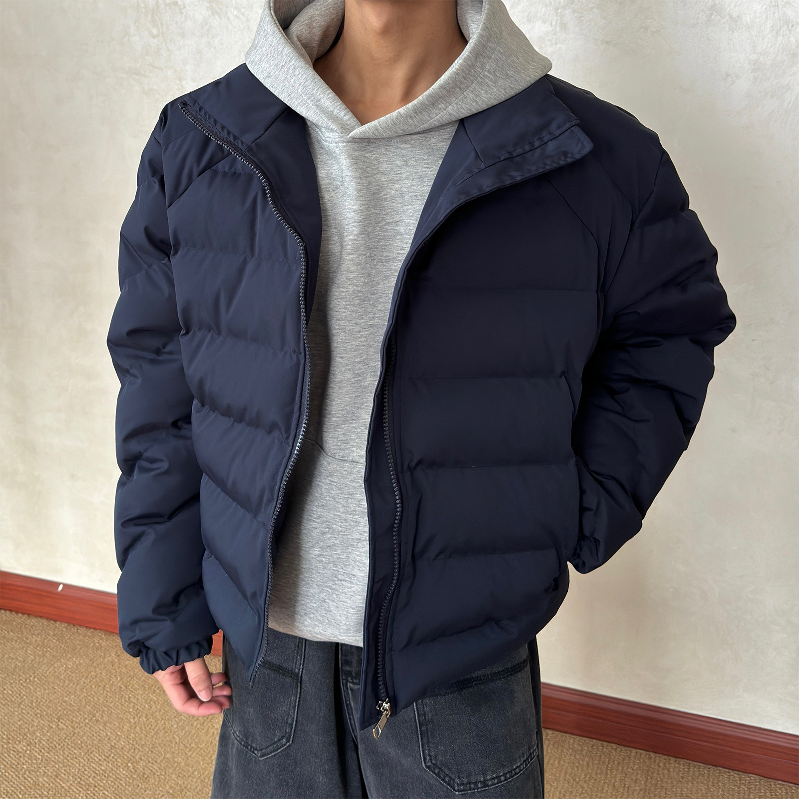 布老哥Blog美式复古解构立领面包棉服cleanfit短宽显高棉衣W602,淘宝优惠券,粉丝福利购,淘宝优惠卷