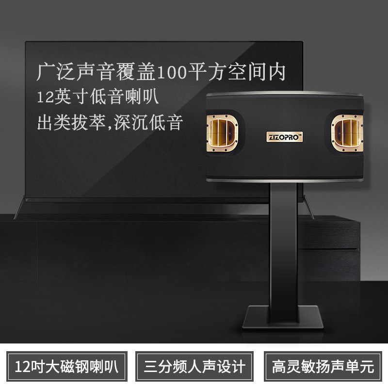 星网视易d68m / c90家庭ktv k功放 evideo视易哼哈KTV/卡拉OK音箱