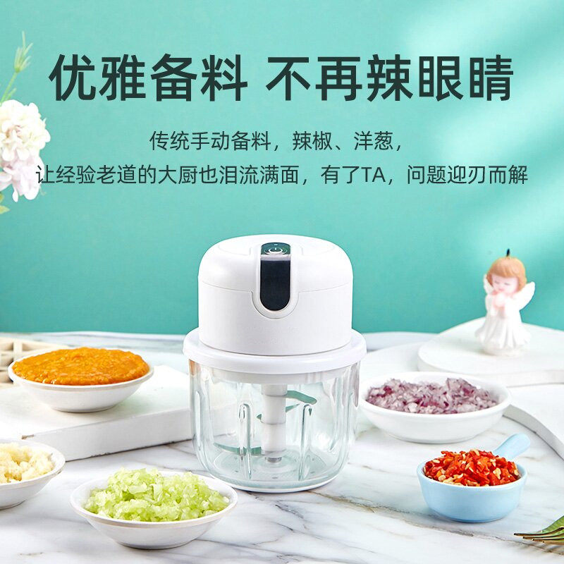 绞肉机家用电动小型多功能搅拌器 美祥奈明科绞肉机/碎肉宝