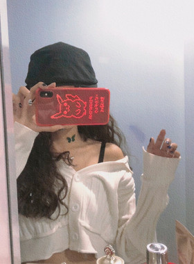 choker墨绿色薄纱鱼线隐形锁骨链