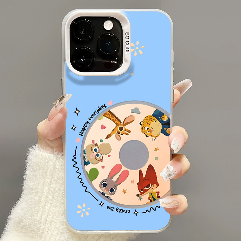 疯狂动物城2适用小米15spro手机壳17promax可爱14朱迪13情侣12pro尼克ultra红米k80k70唱片turbo4/note11兔子 - 图3