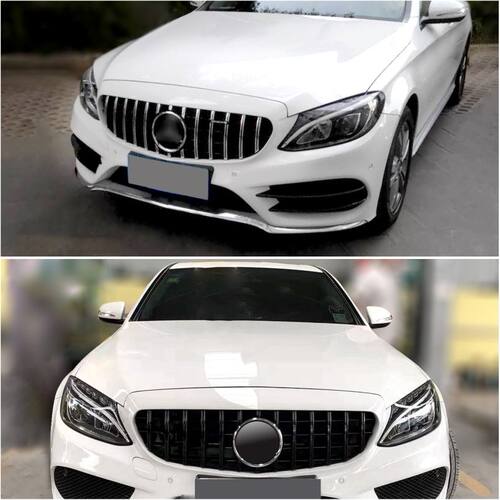 适装奔驰E300L中网E级改装W212年E200配件W213款E260lMTXW207格栅 - 图2