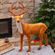 Christmas decorations elk sika deer head ornaments