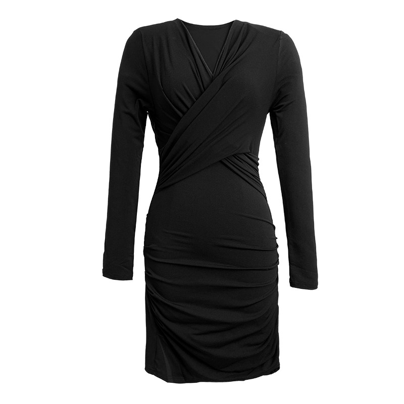 欧洲站小个子名媛气质包臀裙连衣裙 ruuhee连衣裙