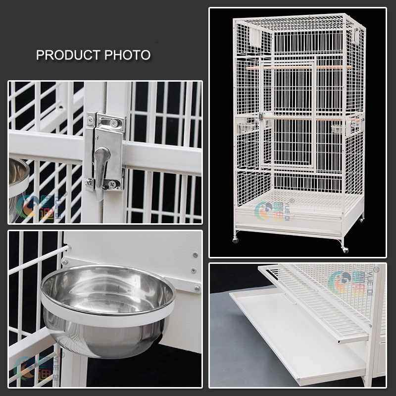 粤迪 鹦鹉鸟笼 特大号金属豪华群鸟鸟笼大型落地户外铁艺鸟笼8010,淘宝优惠券,粉丝福利购,淘宝优惠卷