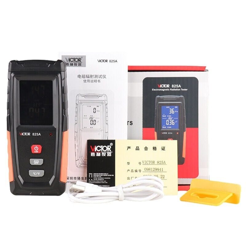 胜利VC825A专业电磁波辐射检测仪防辐射家用高精度测试仪孕妇监测,淘宝优惠券,粉丝福利购,淘宝优惠卷