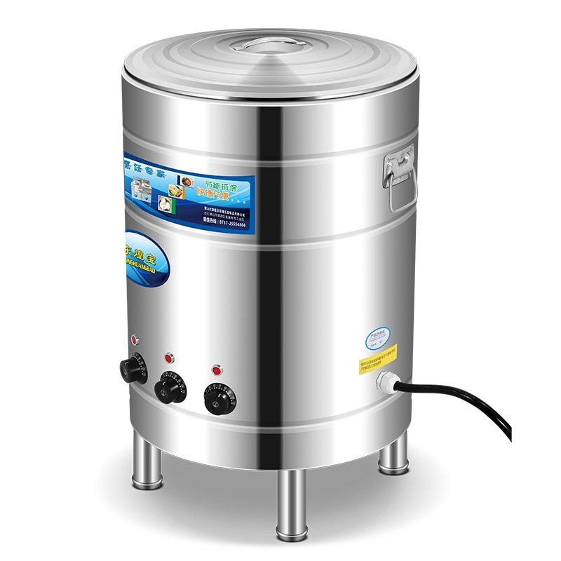 豪华不锈钢煮面炉商用快速电热煮面桶多功能汤面炉保温平底煲粥桶,淘宝优惠券,粉丝福利购,淘宝优惠卷