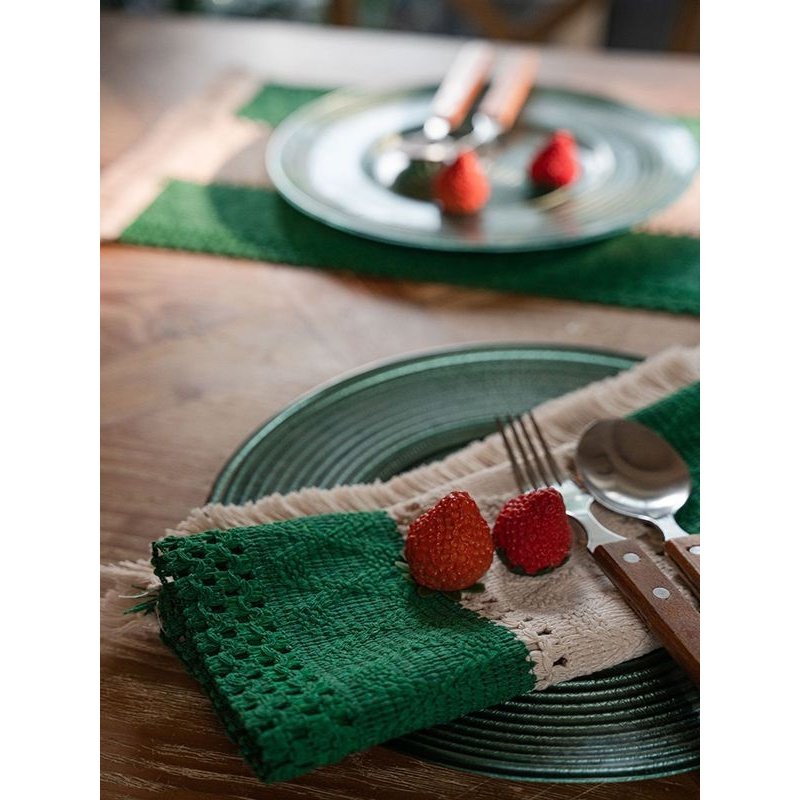 圣诞节棉麻编织桌旗美式法式长条桌布装饰餐垫餐桌斗柜桌垫布茶旗,淘宝优惠券,粉丝福利购,淘宝优惠卷