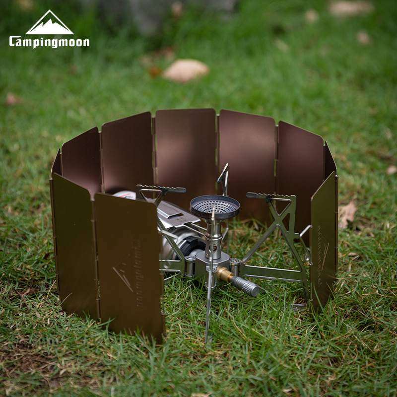 柯曼铝合金挡风板炉头折叠炉具装备迷你装便携野餐板野营防风,淘宝优惠券,粉丝福利购,淘宝优惠卷