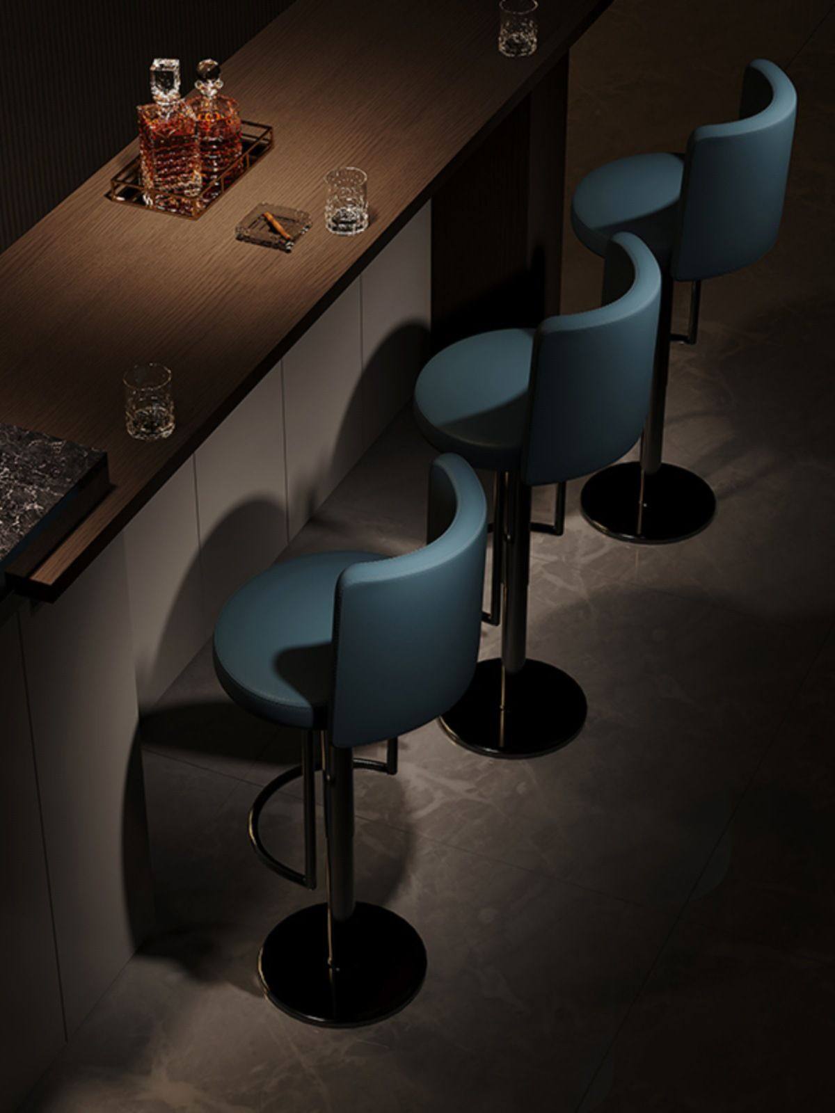 北欧吧台椅现代简约轻奢升降旋转家用高脚椅酒吧椅子吧凳岛台椅,淘宝优惠券,粉丝福利购,淘宝优惠卷