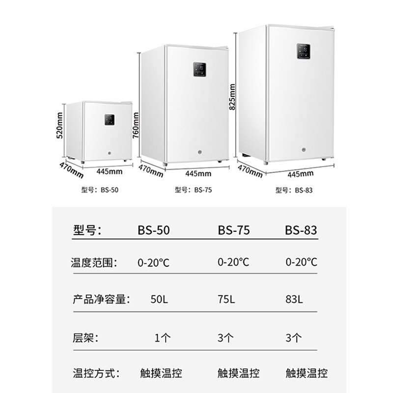 猪精冷藏柜精准控温恒温箱小型50L/83L种猪人工授精养殖场用冰箱,淘宝优惠券,粉丝福利购,淘宝优惠卷