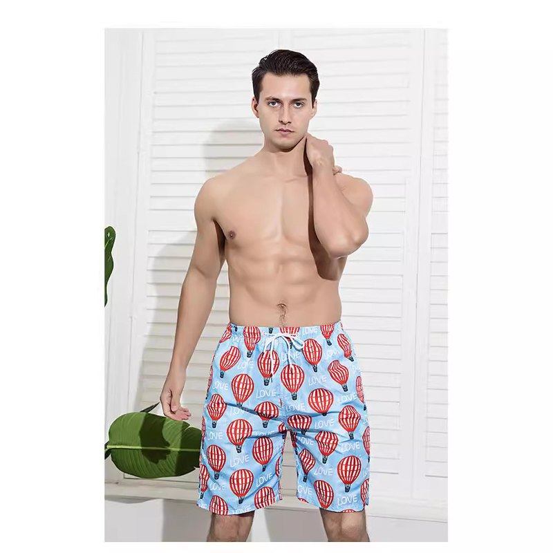 新品 速干桃皮绒沙滩裤男海滩度假欧美休闲短裤五分休闲裤宽松,淘宝优惠券,粉丝福利购,淘宝优惠卷