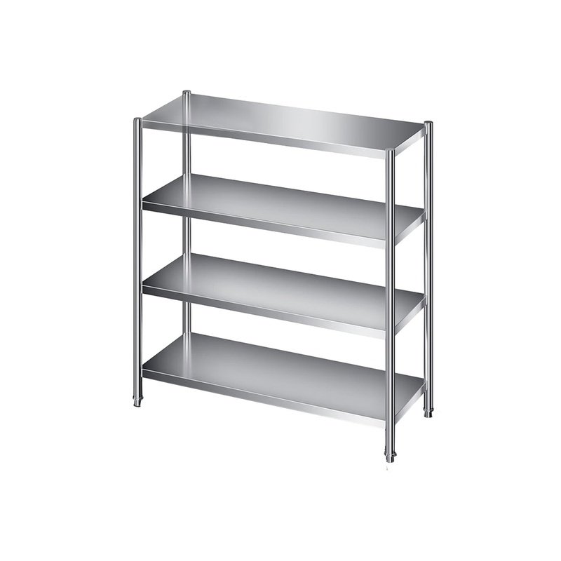 厨房不锈钢置物架 四层平板货架 厨房用品杂物架储物架 橱柜货架,淘宝优惠券,粉丝福利购,淘宝优惠卷