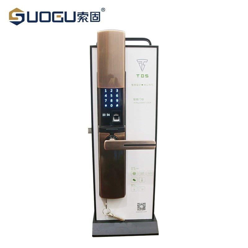智能指纹锁 家用锌合金数字密码锁节能电子指纹家居防盗门锁,淘宝优惠券,粉丝福利购,淘宝优惠卷