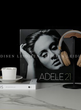 样板间办公室音乐主题装饰品音箱耳机复古黑胶唱片道具儿童房摆件