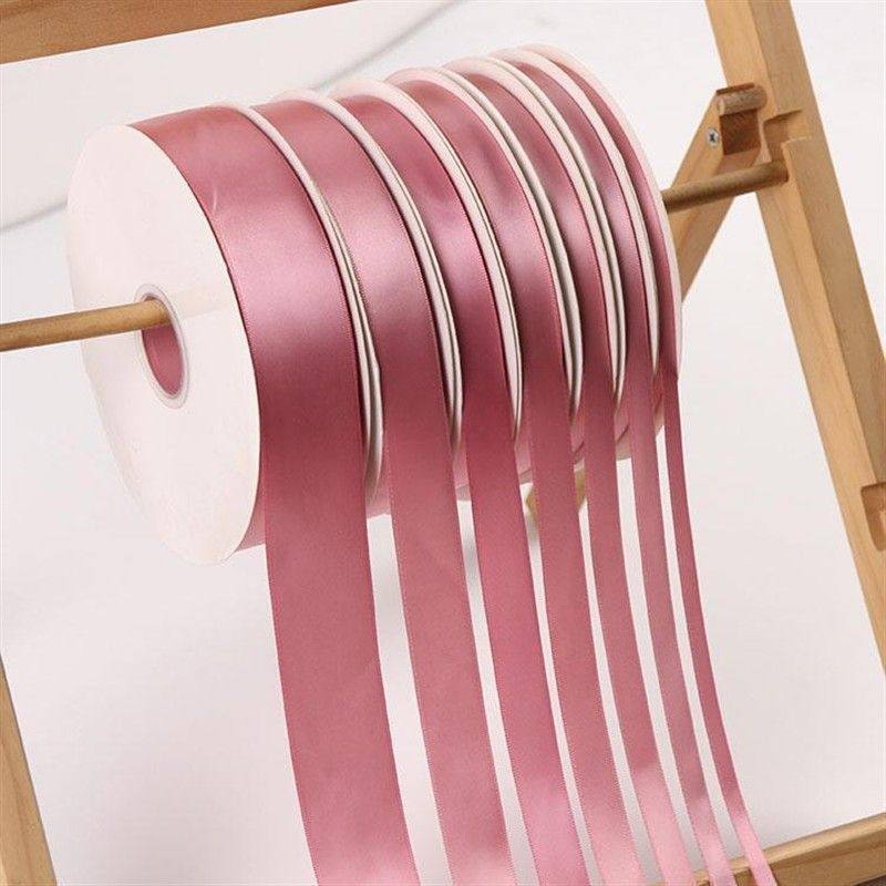 粉色绸缎丝带乌梅子酱玫瑰加密缎带彩带礼品手工diy蝴蝶结鲜花涤,淘宝优惠券,粉丝福利购,淘宝优惠卷