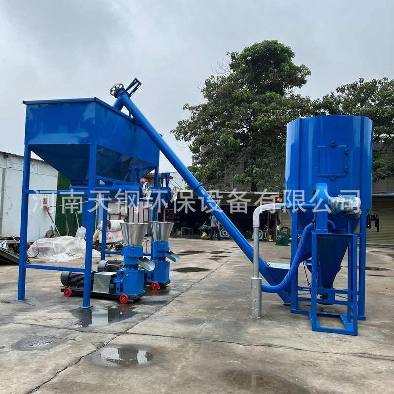 饲料颗粒生产线 粉碎搅拌造粒机 养殖场饲料机猪饲料高产节能,淘宝优惠券,粉丝福利购,淘宝优惠卷