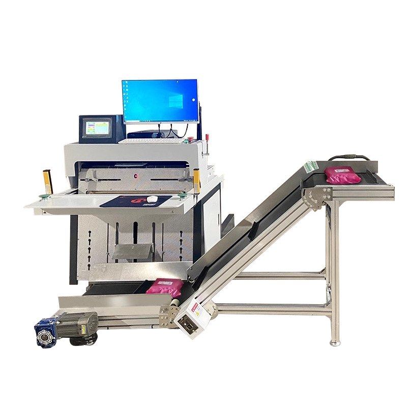 云仓全自动电商快递袋打包机高速鞋盒封口机衣服装套膜贴面单机器,淘宝优惠券,粉丝福利购,淘宝优惠卷