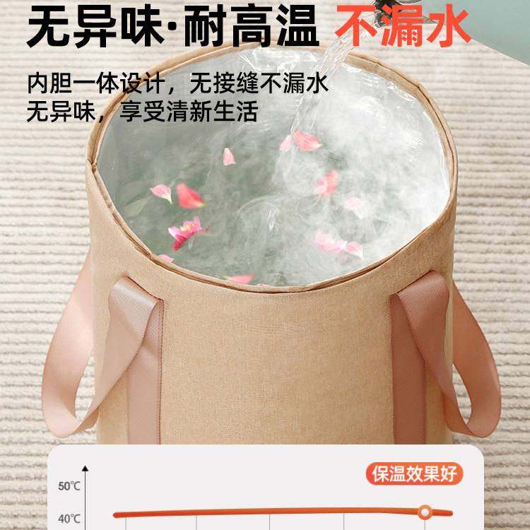 家用多功能泡脚袋便捷加厚便捷可折叠可折叠式式护膝五层脚袋加泡,淘宝优惠券,粉丝福利购,淘宝优惠卷
