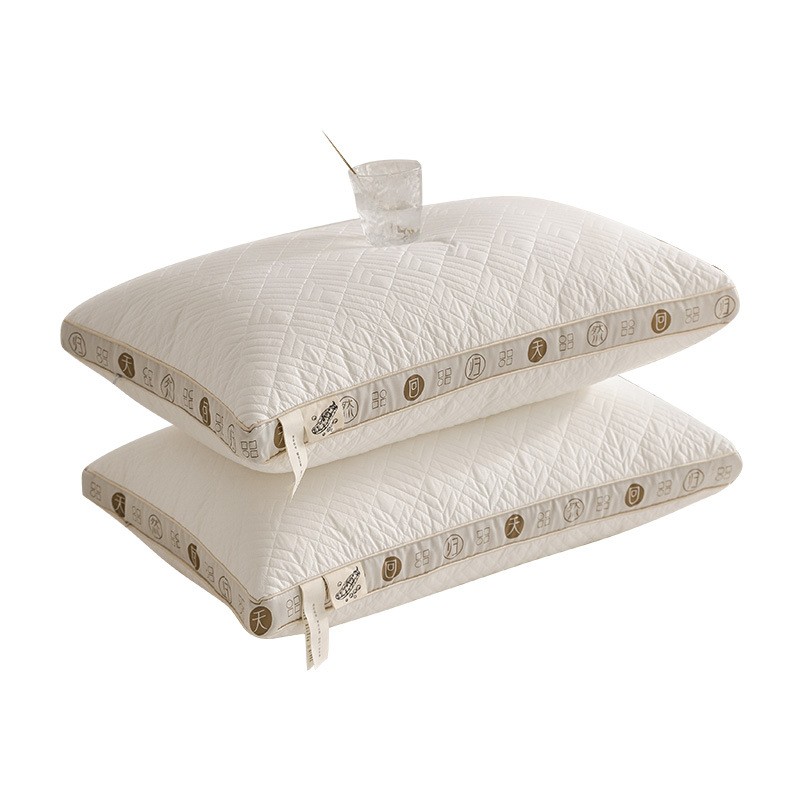 新款直销酒店宾馆枕头芯不塌陷高回弹睡眠学生成人一对单人护颈椎 - 图3