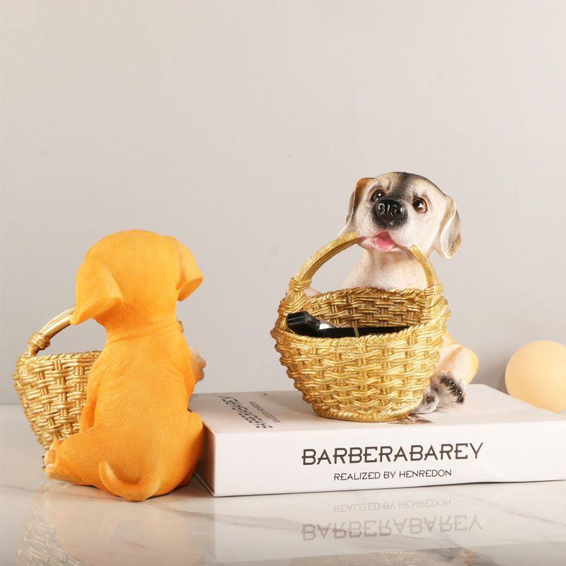 创意可爱狗狗放钥匙收纳装饰客厅收纳盒玄关桌面鞋柜家居摆件,淘宝优惠券,粉丝福利购,淘宝优惠卷