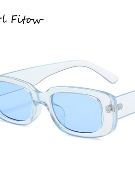 新款 2022新款欧美潮流太阳镜 时尚椭圆框墨镜复古小框个性太阳眼